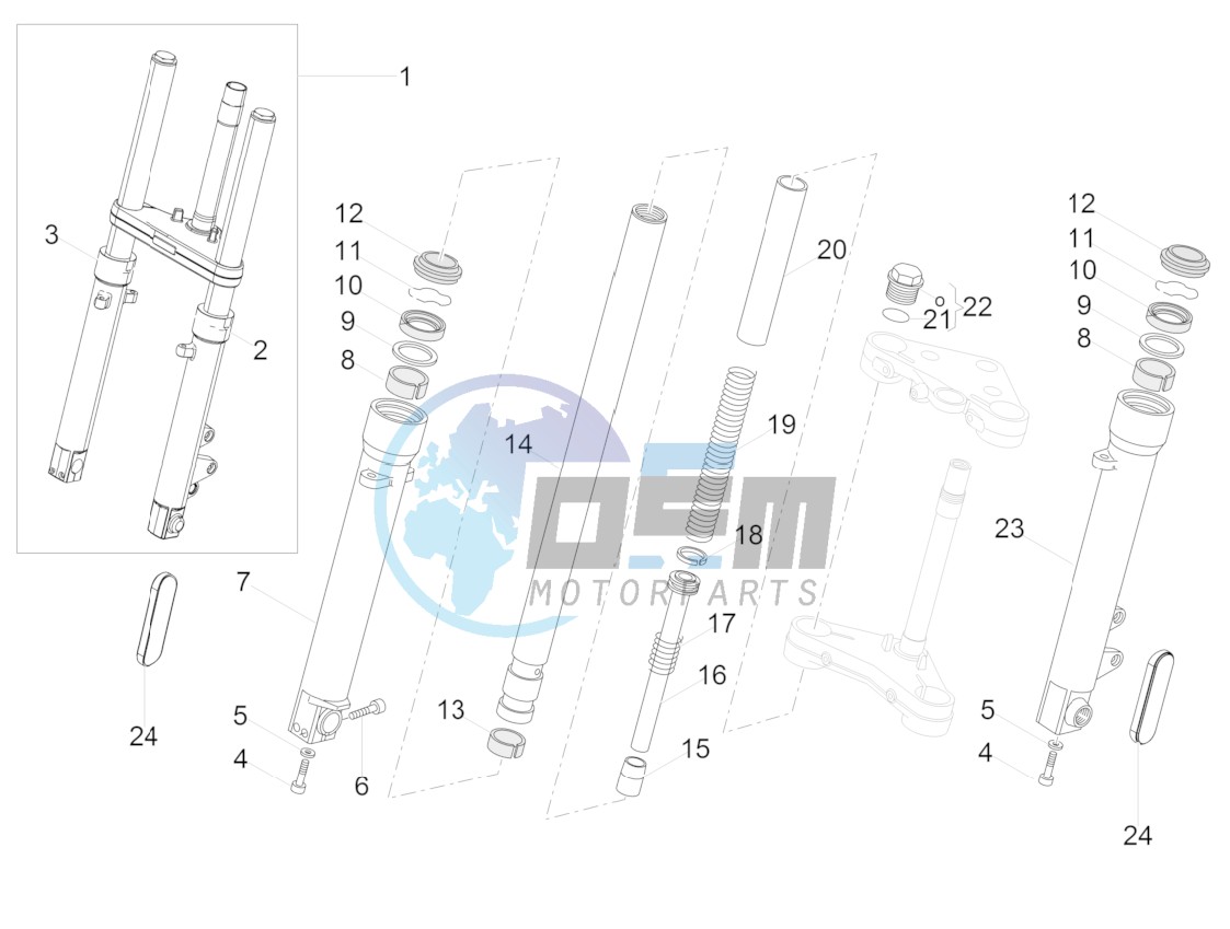 Front Fork Kaifa