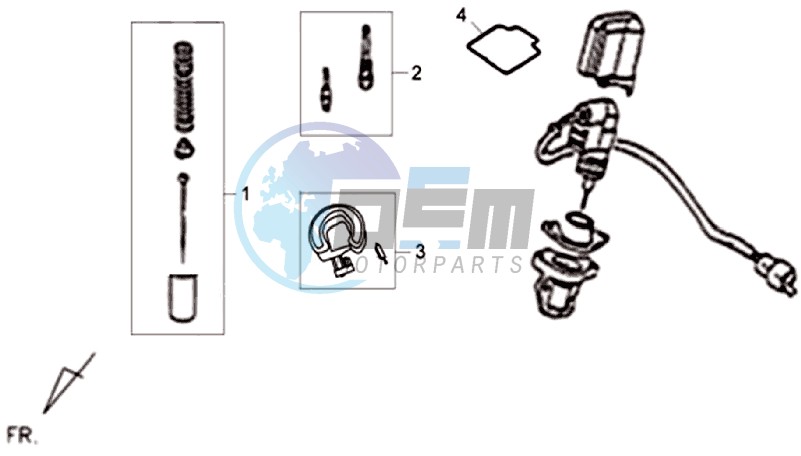 CHOKE / THROTTLE WITH NEELD / FUEL CUT