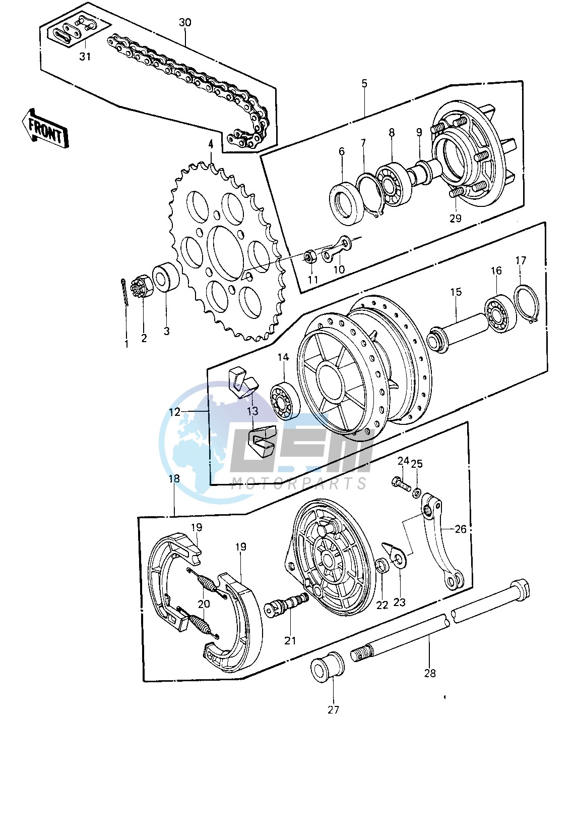 REAR HUB_BRAKE_CHAIN