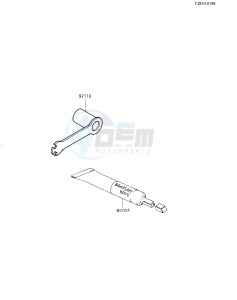 KX 500 D [KX500] (D1) [KX500] drawing OWNERS TOOLS