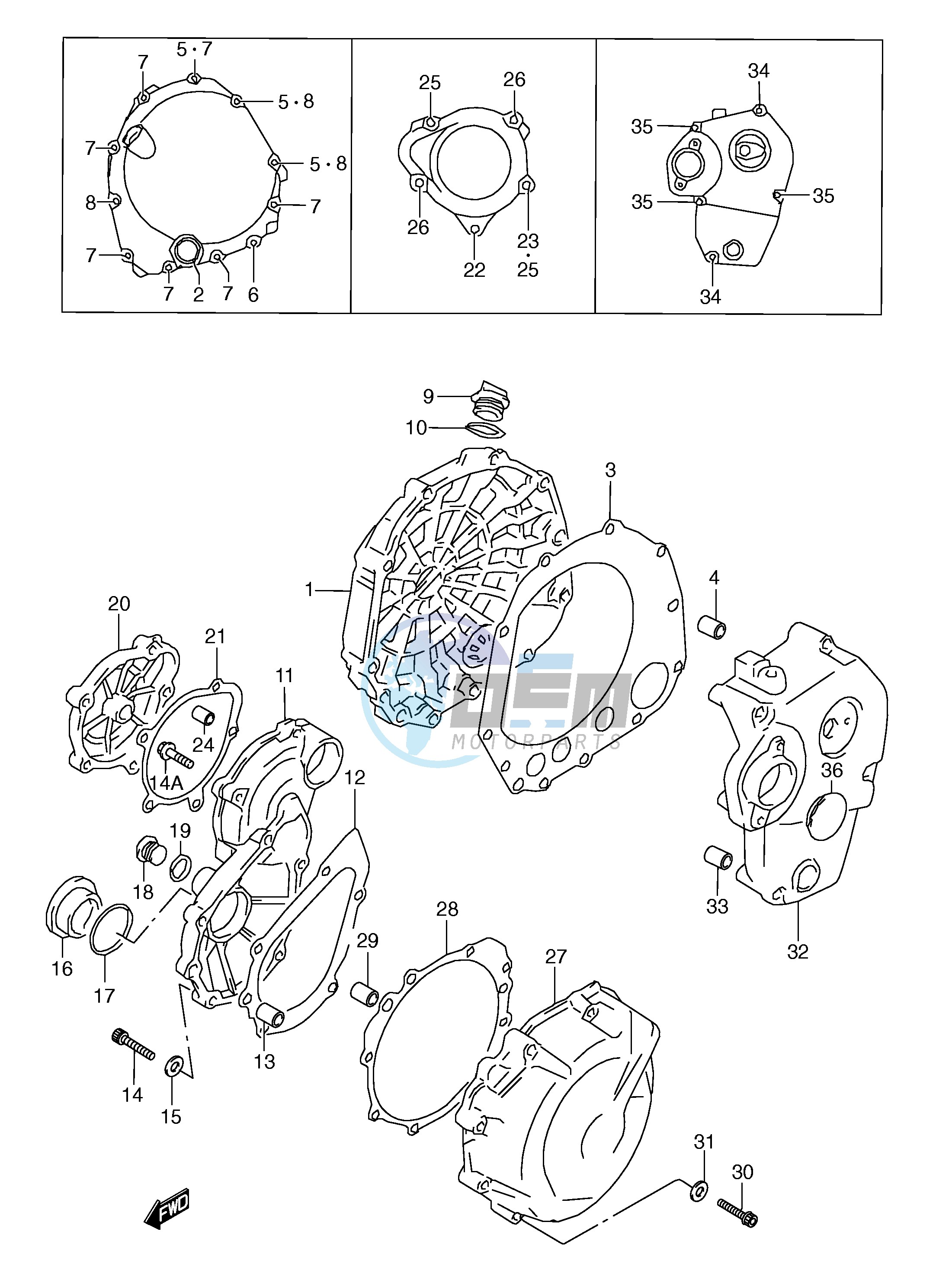 CRANKCASE COVER