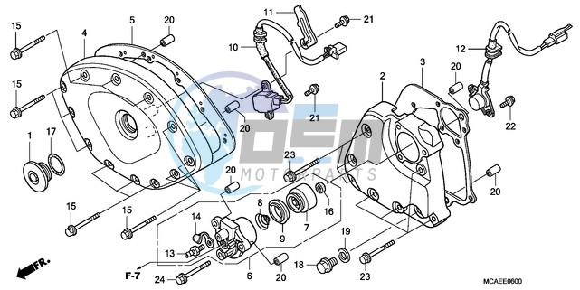 FRONT COVER/TRANSMISSION COVER