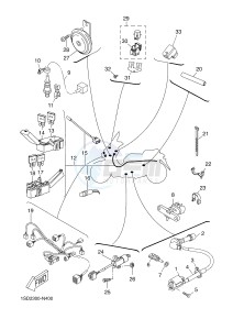 YPR400RA XMAX 400 ABS EVOLIS 400 ABS (1SD3) drawing ELECTRICAL 2