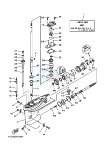 F30AETL drawing LOWER-CASING-x-DRIVE-1