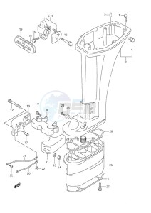 DF 9.9 drawing Driveshaft Housing