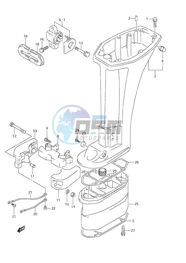 Driveshaft Housing