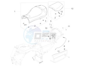 Audace 1400 Carbon 1380 (NAFTA) drawing Saddle