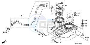 NSA700A9 Australia - (U / MME REF) drawing FUEL PUMP