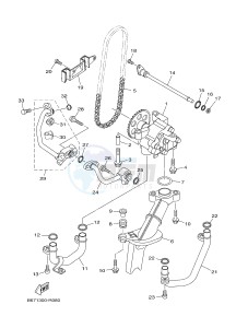 MTN1000 MTN-1000 MT-10 (B67G) drawing OIL PUMP