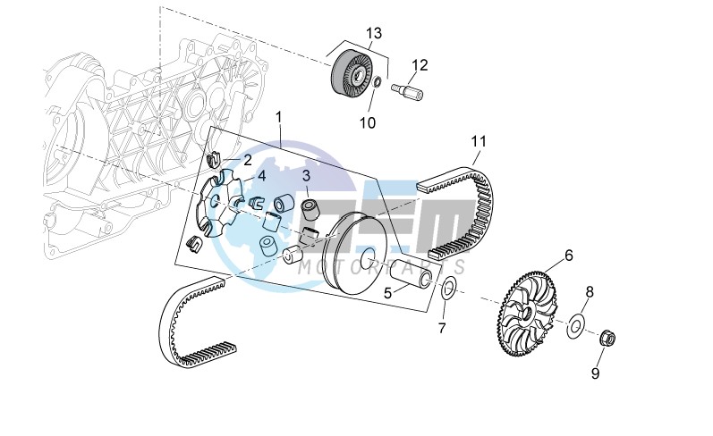 Variator assembly