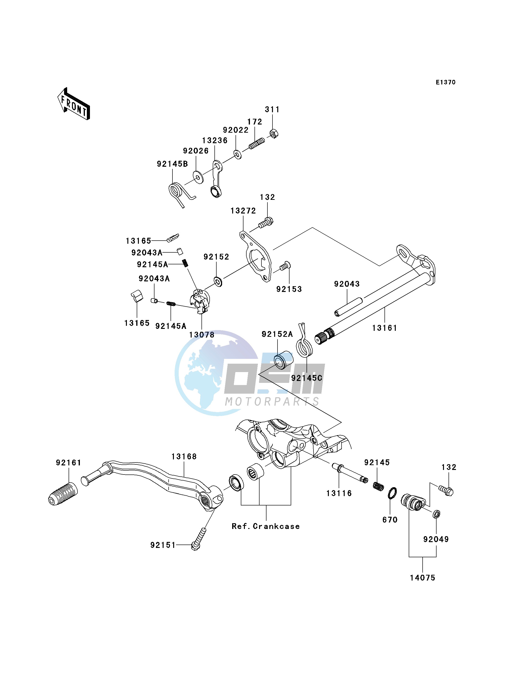 GEAR CHANGE MECHANISM