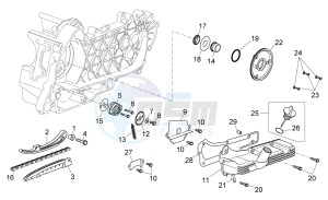 Sport City Street 125 4t 4v e3 drawing Oil pump