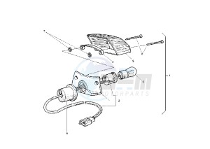 TT R 600 drawing TAILLIGHT