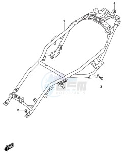 AN650 BURGMAN drawing FRAME