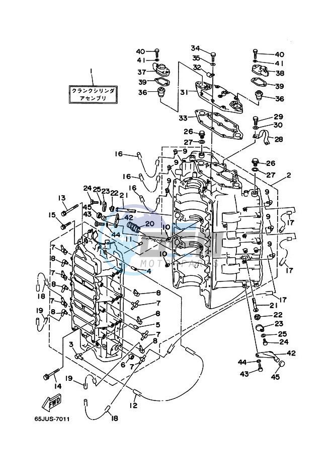 CYLINDER--CRANKCASE