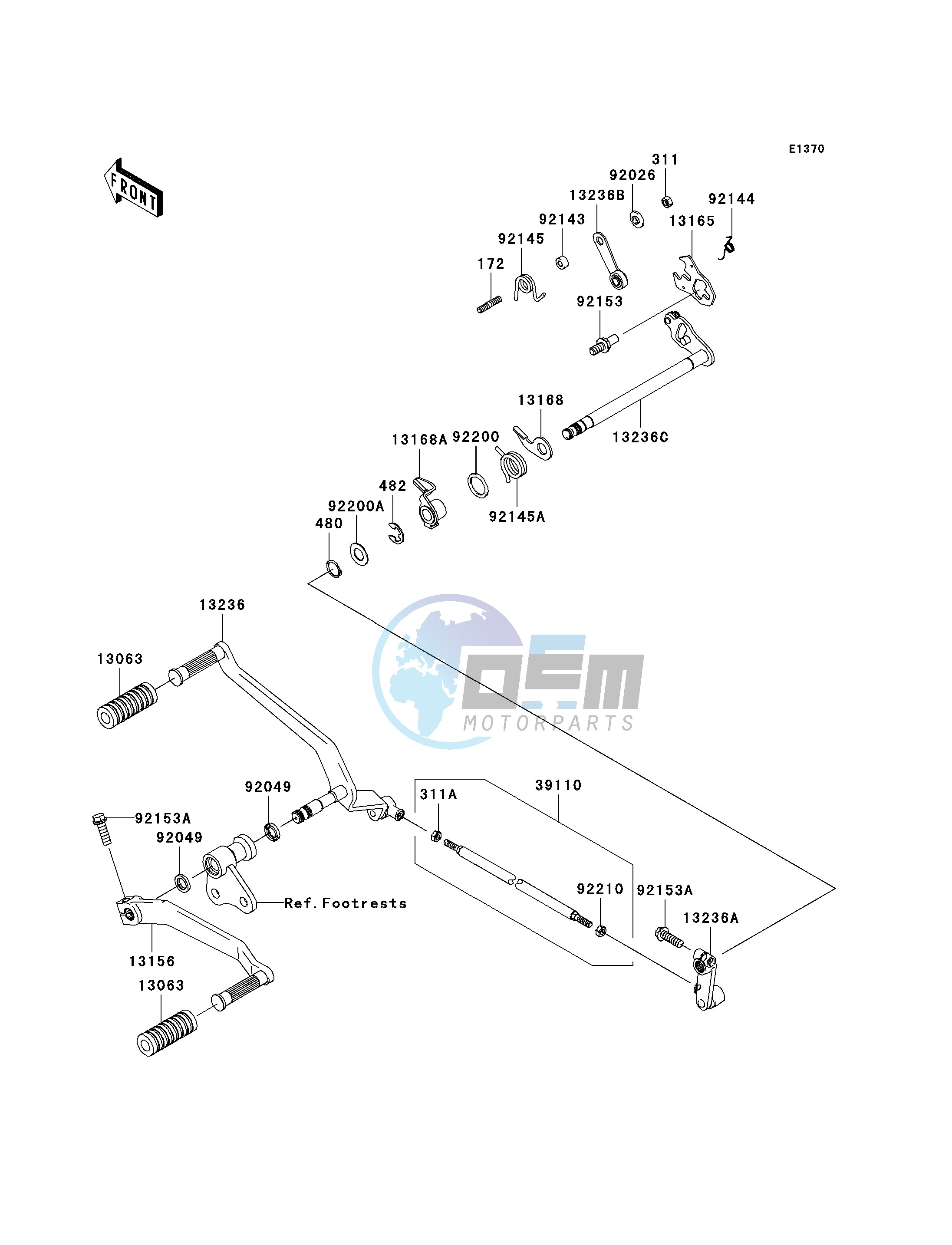 GEAR CHANGE MECHANISM-- A1- -