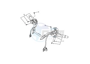 XC VERSITY 300 drawing HANDLE SWITCH – LEVER