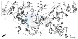 NSC50MPDE NSC50MPDE UK - (E) drawing WIRE HARNESS (NSC50/MPD/WH)