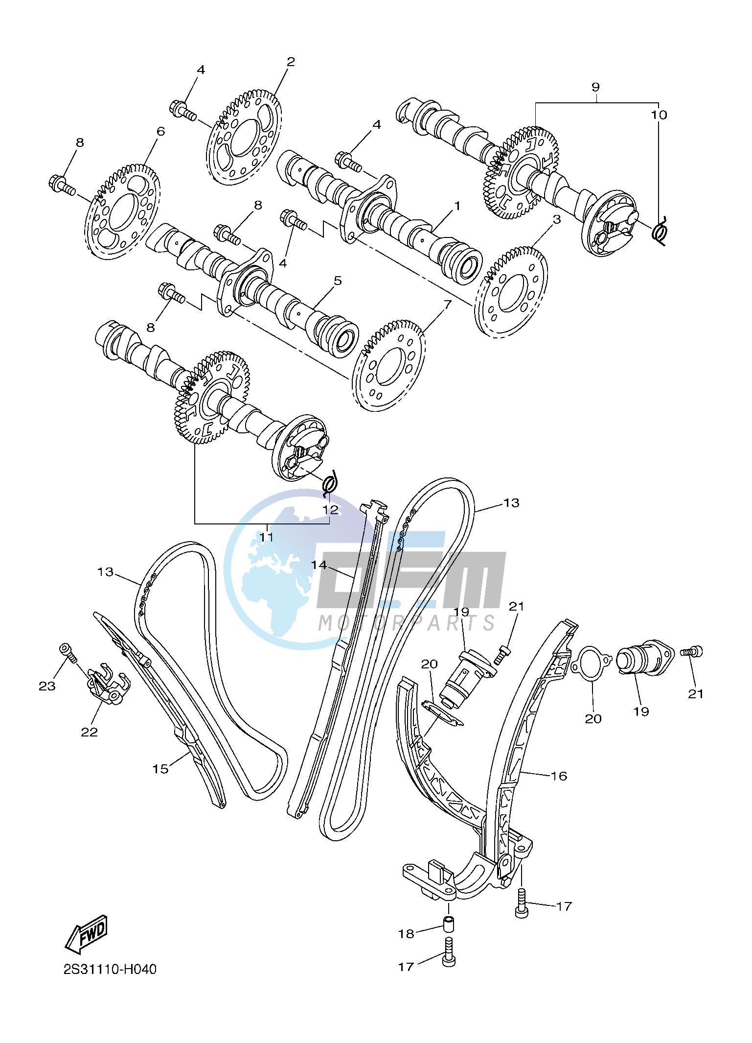 CAMSHAFT & CHAIN