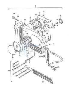 DT 4 drawing Remote Control (1993 to 1998)