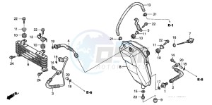 TRX400EX FOURTRAX 400 EX drawing OIL COOLER