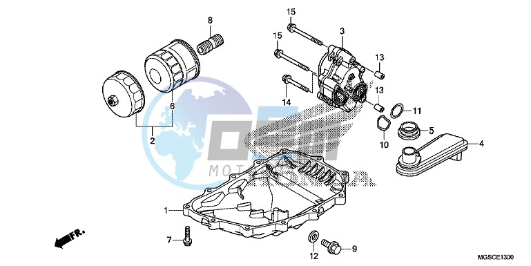 OIL PAN/ OIL PUMP