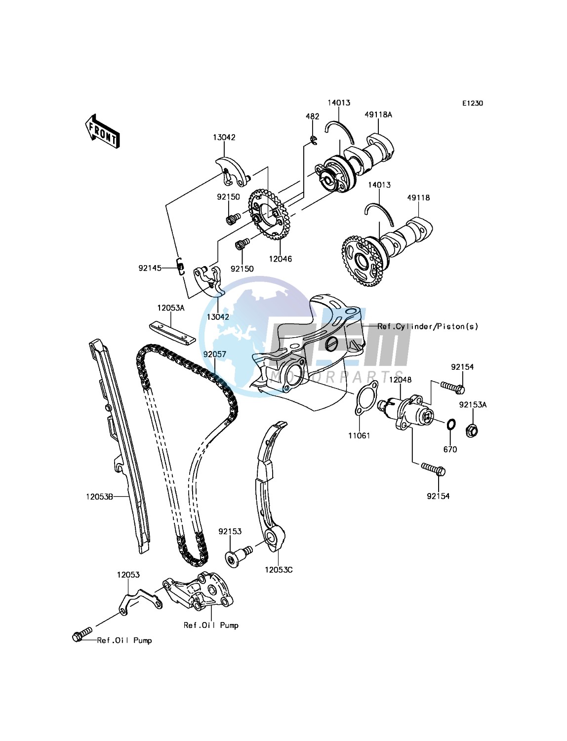 Camshaft(s)/Tensioner