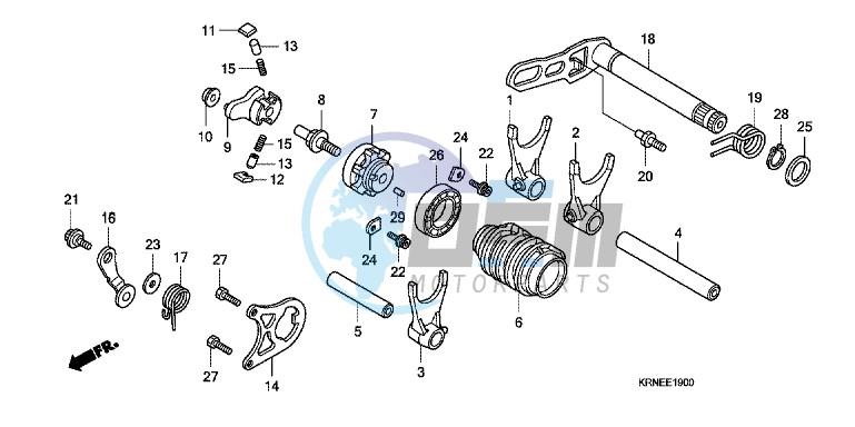 GEARSHIFT DRUM