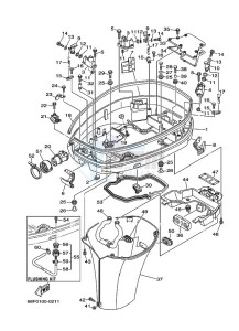 LZ150P drawing BOTTOM-COWLING