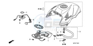 CB1000RA9 Europe Direct - (ED / ABS) drawing FUEL PUMP