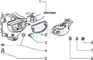 PX 200 E drawing Gear selector fasteners