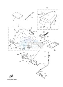 MT07 700 (1WSG) drawing SEAT