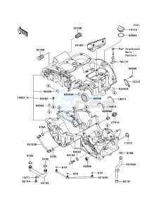 W800 EJ800ABS GB XX (EU ME A(FRICA) drawing Crankcase