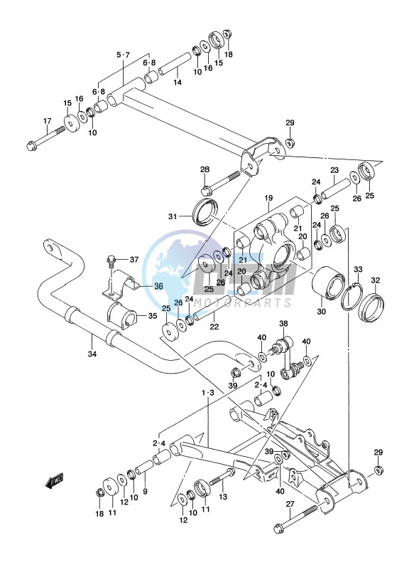 REAR SUSPENSION ARM