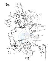 KD 175 A (A1-A4) drawing CRANKCASE