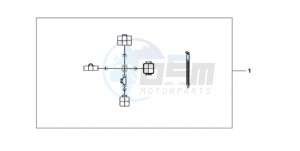 XL1000VA9 UK - (E / ABS MKH) drawing QUARTET HARNESS