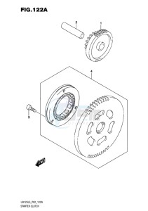 UH125 ABS BURGMAN EU drawing STARTER CLUTCH