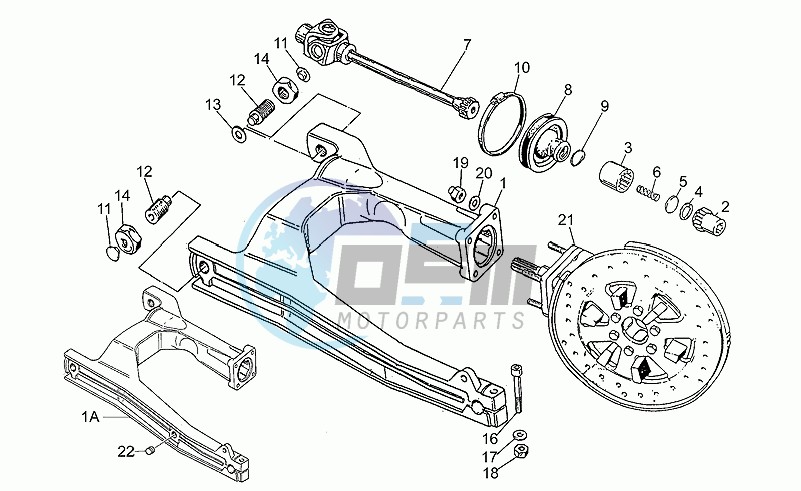 Swing arm