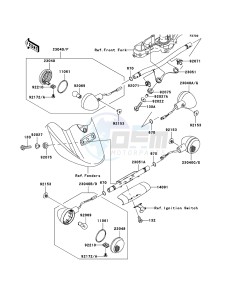 VN1600_CLASSIC VN1600-A3H GB XX (EU ME A(FRICA) drawing Turn Signals