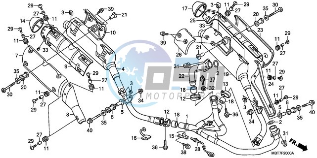 EXHAUST MUFFLER