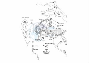 ZRX S 1200 (EU) drawing HEADLIGHT