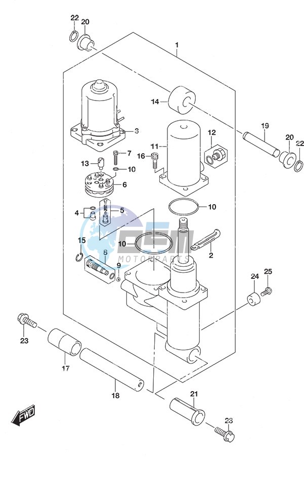 Trim Cylinder High Thrust