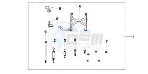 XL1000V9 E / MKH drawing MAIN STAND