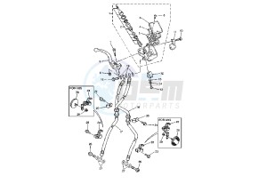 XJR 1300 drawing FRONT MASTER CYLINDER