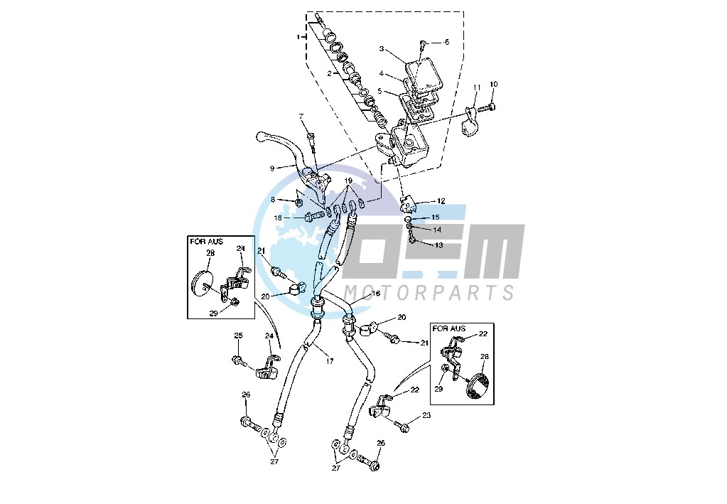 FRONT MASTER CYLINDER