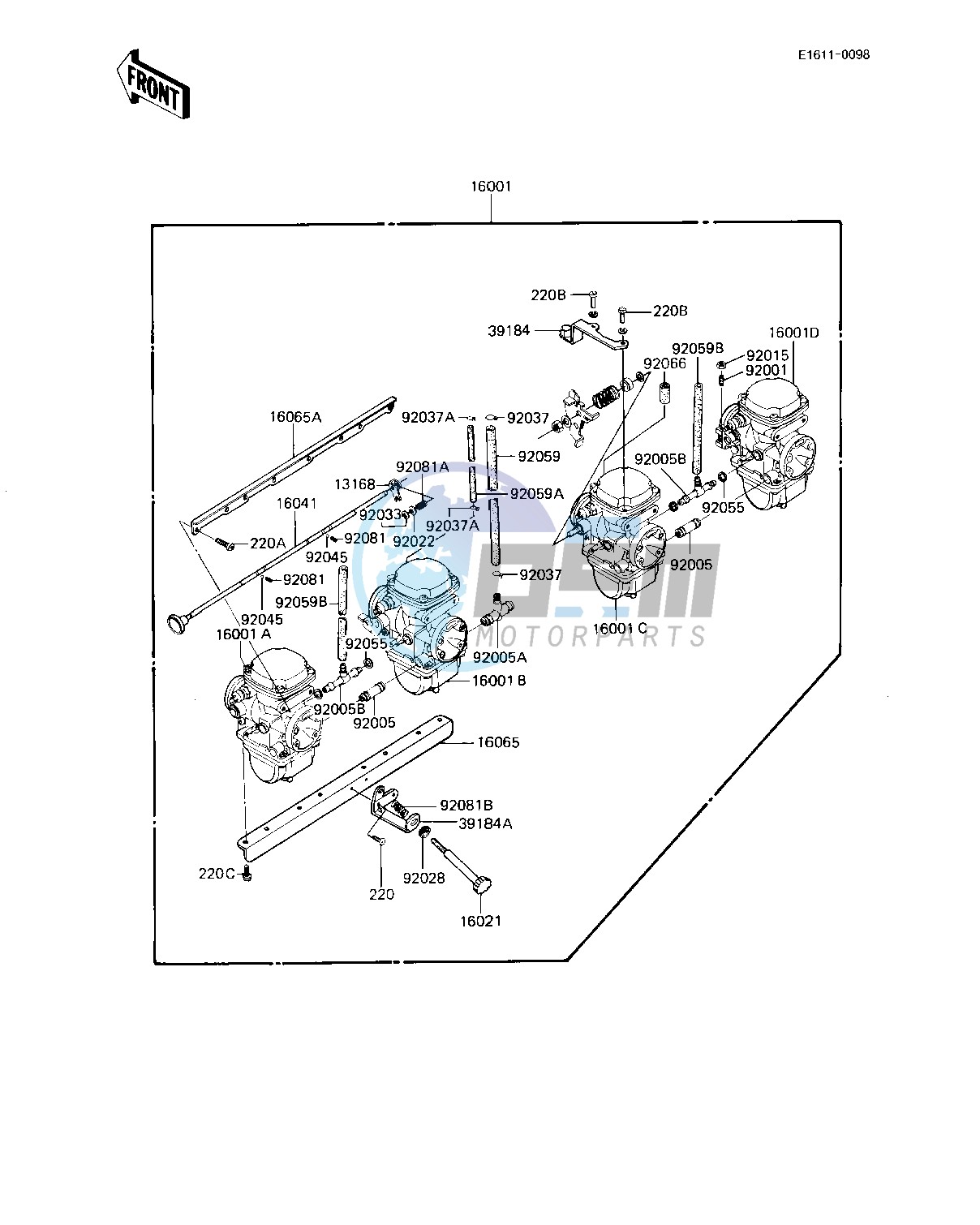 CARBURETOR ASSY -- KZ1000-J3- - -- CANADA- -