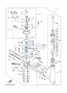 F30BETS drawing POWER-TILT-ASSEMBLY