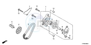 SH300B drawing OIL PUMP