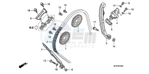 CB1000RA9 Australia - (U / ABS) drawing CAM CHAIN/TENSIONER