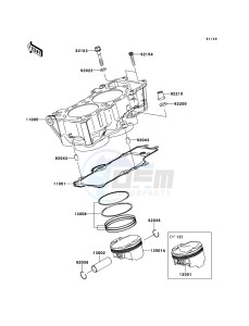 VERSYS KLE650CDF XX (EU ME A(FRICA) drawing Cylinder/Piston(s)